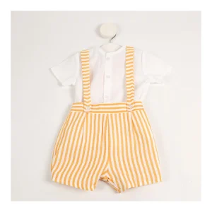Clearance Conjunto peto rayas y camisa Solete Pololos Y Ranitas