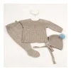 Outlet Conjunto punto 3 pzas. canesu botones Conjuntos