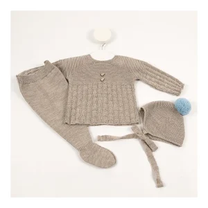 Outlet Conjunto punto 3 pzas. canesu botones Conjuntos