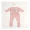 Discount Conjunto punto jersey lazo y poliana Conjuntos