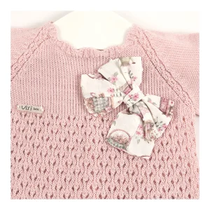 Discount Conjunto punto jersey lazo y poliana Conjuntos