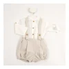 Discount Conjunto ranita chambray con camisa Pololos Y Ranitas