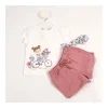 Outlet Conjunto shorts con camiseta y diadema Conjuntos