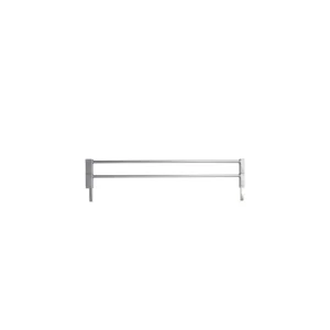 Fashion Extensión barrera plata/plata 2 Uds. 7 cm Seguridad