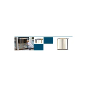 Fashion Extensión barrera plata/plata 2 Uds. 7 cm Seguridad