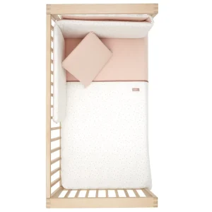 Discount Funda Nordica y Protector Cuna 70 Magia Rosa Edredón Y Protector