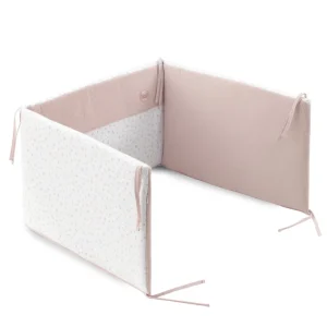 Online Funda Nordica y Protector Cuna 70 Plumeti Rosa Edredón Y Protector