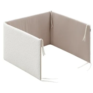 Fashion Funda Nordica y Protector Cuna 70 Magia Beige Edredón Y Protector
