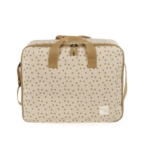 Outlet Maleta Corazones Poppy Canela Bolsos