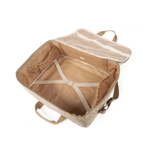 Outlet Maleta Corazones Poppy Canela Bolsos