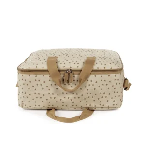 Outlet Maleta Corazones Poppy Canela Bolsos