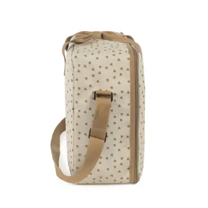 Outlet Maleta Corazones Poppy Canela Bolsos