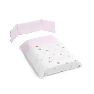 Clearance Minicuna cuna DOCO Sleeping Star Rosa Minicunas