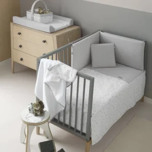 Online Minicuna Tijera Madera Ardi Gris/Bco 55X87X74 Cm Minicunas