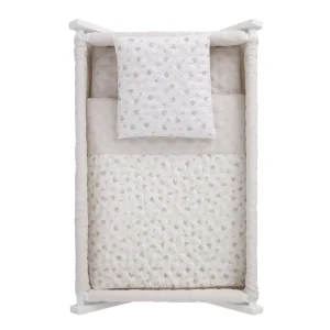 Hot Minicuna Tijera Madera Branch Beige/Bco Minicunas