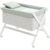 Clearance Minicuna Tijera Madera Greeny Verde/Blanco Minicunas