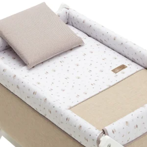 Discount Minicuna Tijera Madera Greeny Beige/Bco Minicunas