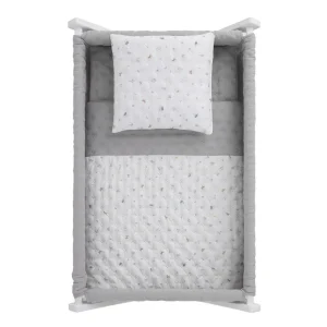 Outlet Minicuna Tijera Madera House Azul/Bco Minicunas