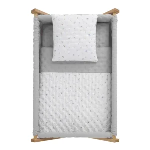 Discount Minicuna Tijera Madera House Azul/Natural Minicunas