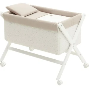 Fashion Minicuna Tijera Madera Magia Beige/Bco Minicunas