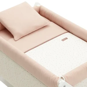 Clearance Minicuna Tijera Madera Magia Rosa/Bco Minicunas