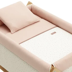 Clearance Minicuna Tijera Madera Magia Rosa/Natural Minicunas