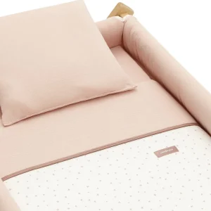 Clearance Minicuna Tijera Madera Magia Rosa/Natural Minicunas