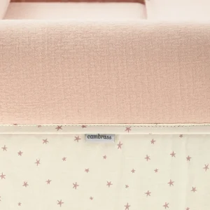Clearance Minicuna Tijera Madera Magia Rosa/Bco Minicunas