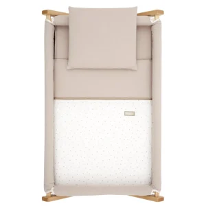 New Minicuna Tijera Madera Magia Beige/Natural Minicunas