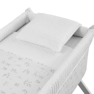 Outlet Minicuna Tijera Madera Merlo Crudo/Bco Minicunas