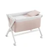 New Minicuna Tijera Madera Plumeti Rosa/Bco Minicunas