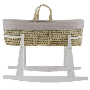 Outlet Moises Palma Acolch+Pata M.Bco Abete Beige/Bco 39X80X25 Cm Minicunas