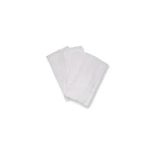 Sale Pack 4 gasas absorbentes 100% algodón bayon blanco Baberos