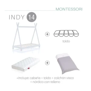 New Pack cama Montessori INDY-14 Cunas