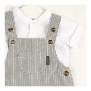 Outlet Peto botones camisa Conjuntos