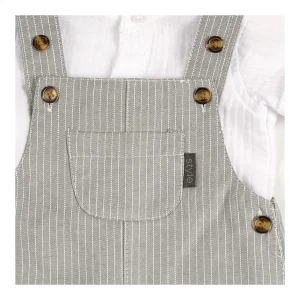Outlet Peto botones camisa Conjuntos