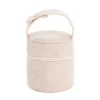 Fashion Portachupete Lino Beige Portaobjetos