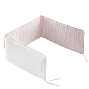 Discount Protector Cuna 60 Soft Rosa Edredón Y Protector
