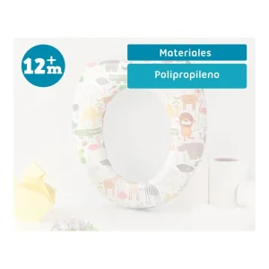 Hot Reductor WC Animales Selva Aros De Baño