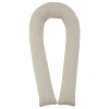 Hot Rulo Cojin Cuna Decorativo Lino Beige Cojines Y Almohadas