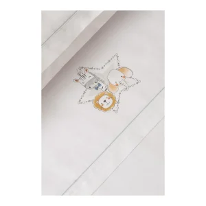 Fashion Sabanas 3 piezas Minicuna Animalitos Sábanas