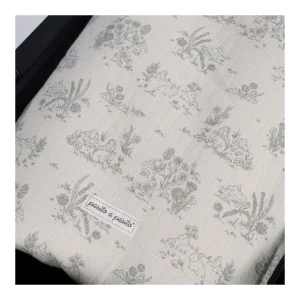 Hot Saco capucha Toile de Jouy Cream Sacos Y Mantas