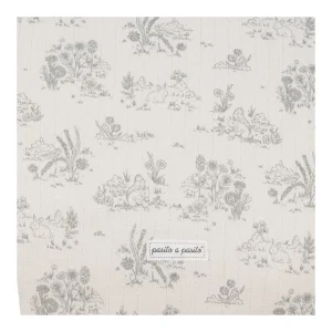 Hot Saco capucha Toile de Jouy Cream Sacos Y Mantas