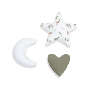Best Set 3 cojines infantiles decoracion Cojines Y Almohadas