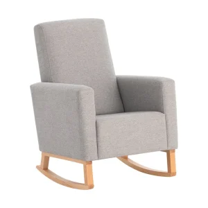 Best Sillon De Lactancia Liso E Gris Mobiliario