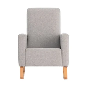Best Sillon De Lactancia Liso E Gris Mobiliario
