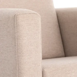 New Sillon De Lactancia Liso E Beige Mobiliario