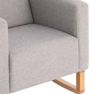 Best Sillon De Lactancia Liso E Gris Mobiliario
