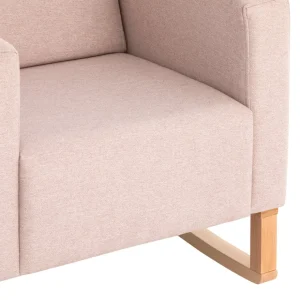 Outlet Sillon De Lactancia Liso E Rosa Mobiliario