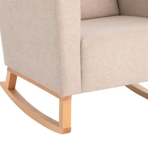 New Sillon De Lactancia Liso E Beige Mobiliario